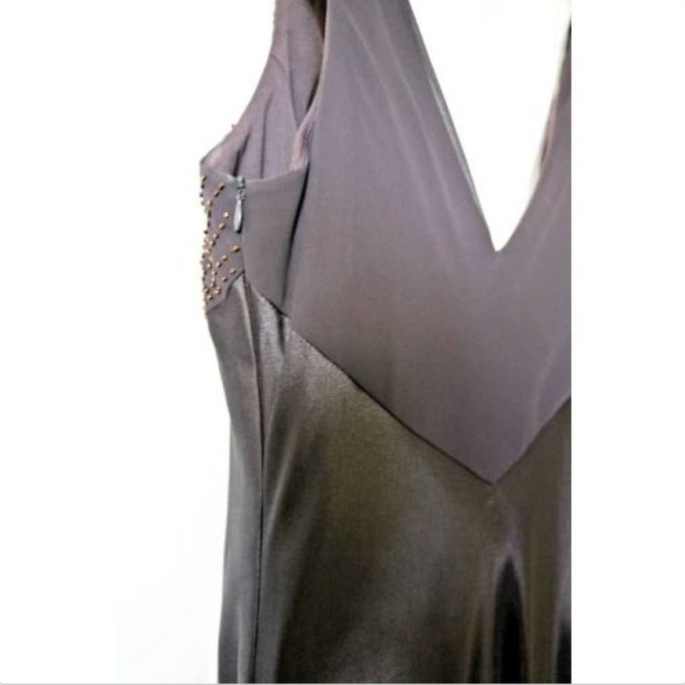 Alex Evenings Chocolate Formal Evening Dress - Picture 6 of 7